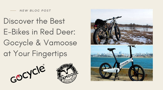 Discover the Best E-Bikes in Red Deer: Gocycle & Vamoose at Your Fingertips