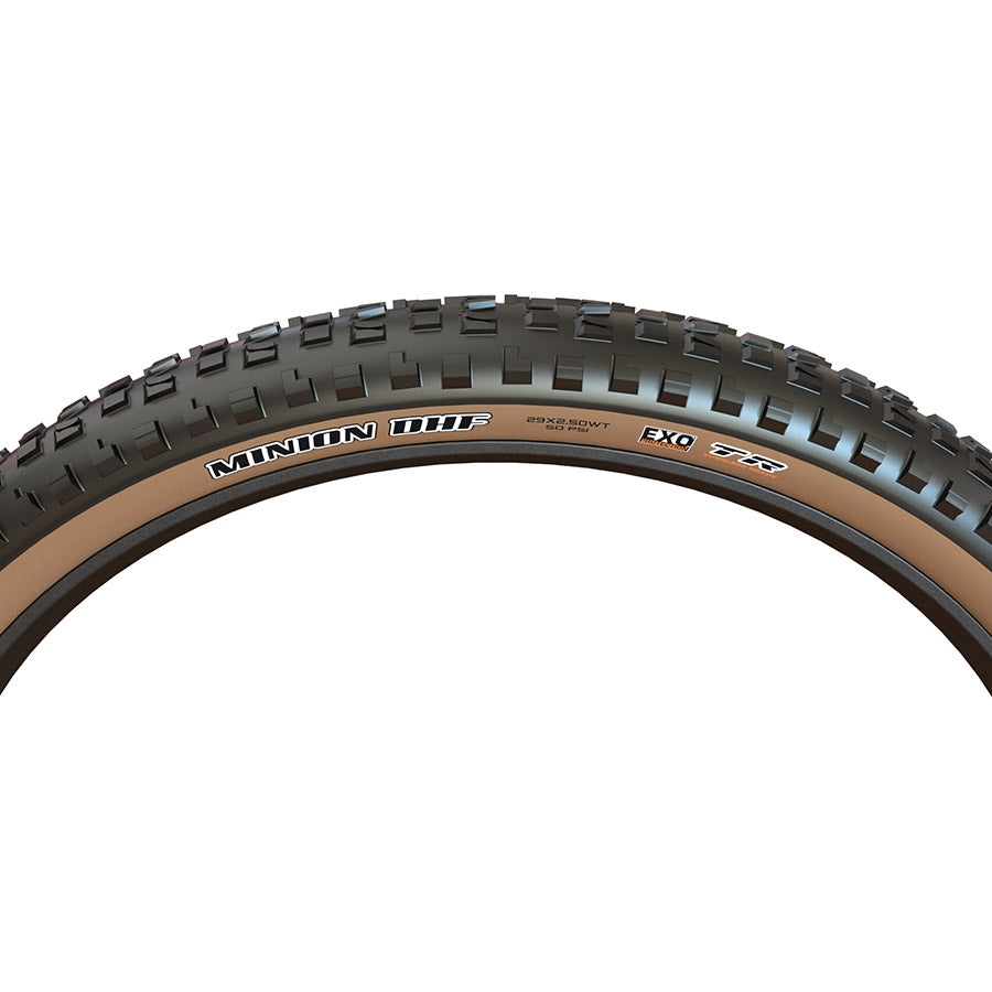 Maxxis, Minion DHF, Mountain Tire, 24''x2.40, Folding, Tubeless Ready, MaxxTerra, EXO, Black