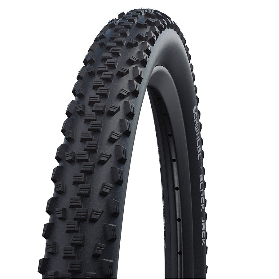 Schwalbe, Black Jack, Tire, 26''x2.10, Wire, Clincher, SBC, K-Guard, 50TPI, Black