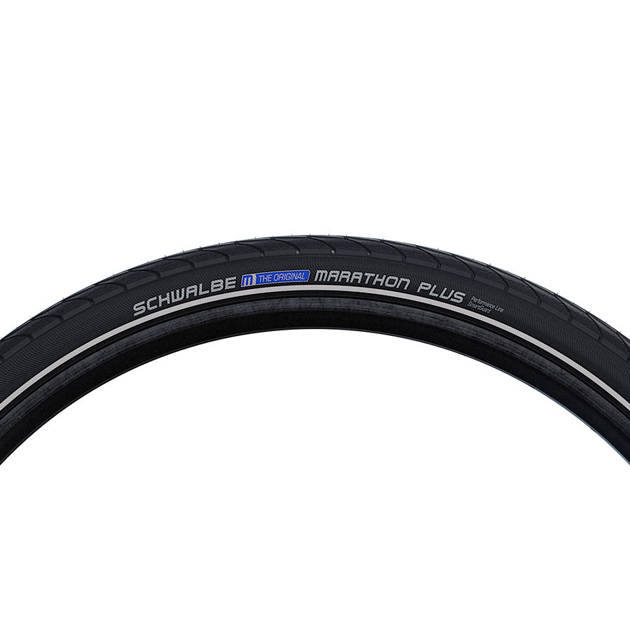 Schwalbe, Marathon Plus, Hybrid Tire, 26''x1.35, Wire, Clincher, Endurance, SmartGuard, Reflex, 67TPI, Black