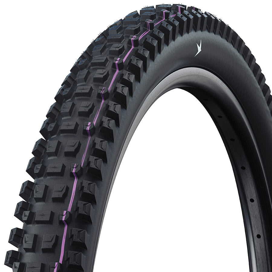 Schwalbe, Albert Gravity Pro, Mountain Tire, 27.5''x2.50, Folding, Tubeless Ready, Addix Soft, Gravity Pro - Radial, 67TPI, Black