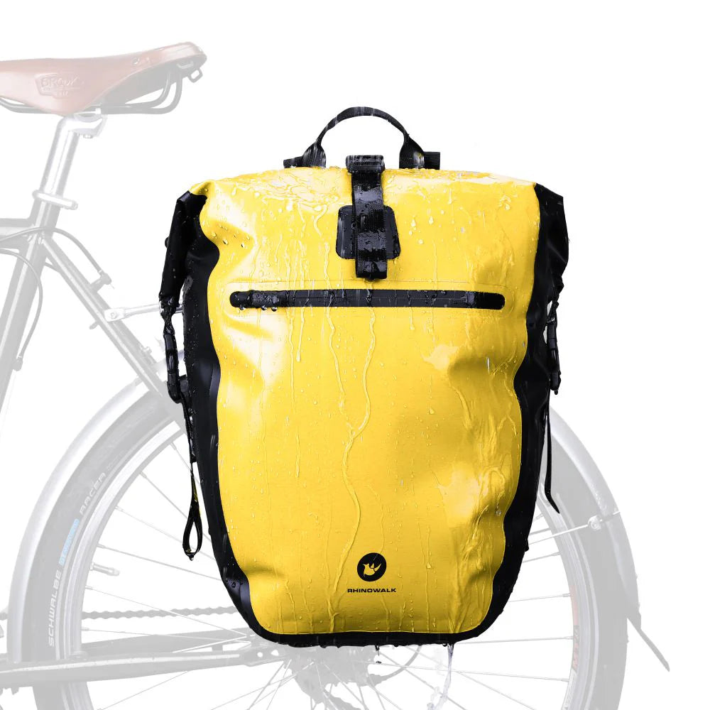 27 Liter Bike Waterproof Panniers Backpack