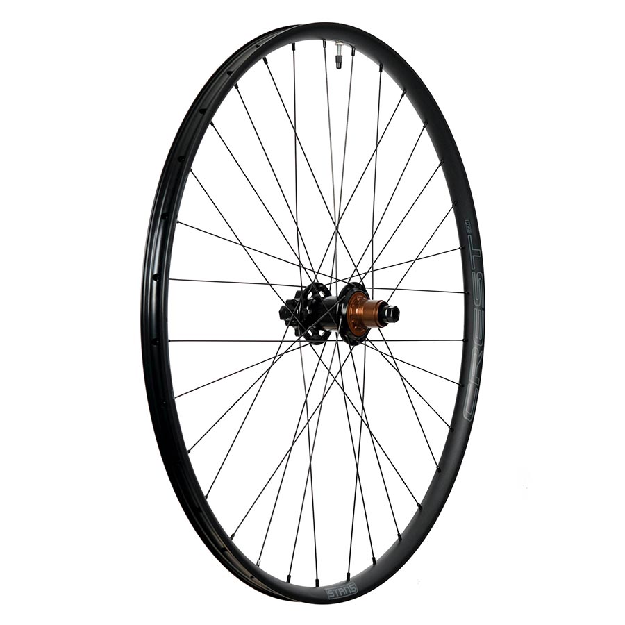 Stans No Tubes, Crest MK4, Wheel, Rear, 27.5'' / 584, Holes: 32, 12mm TA, 148mm, Disc IS 6-bolt, SRAM XD-R