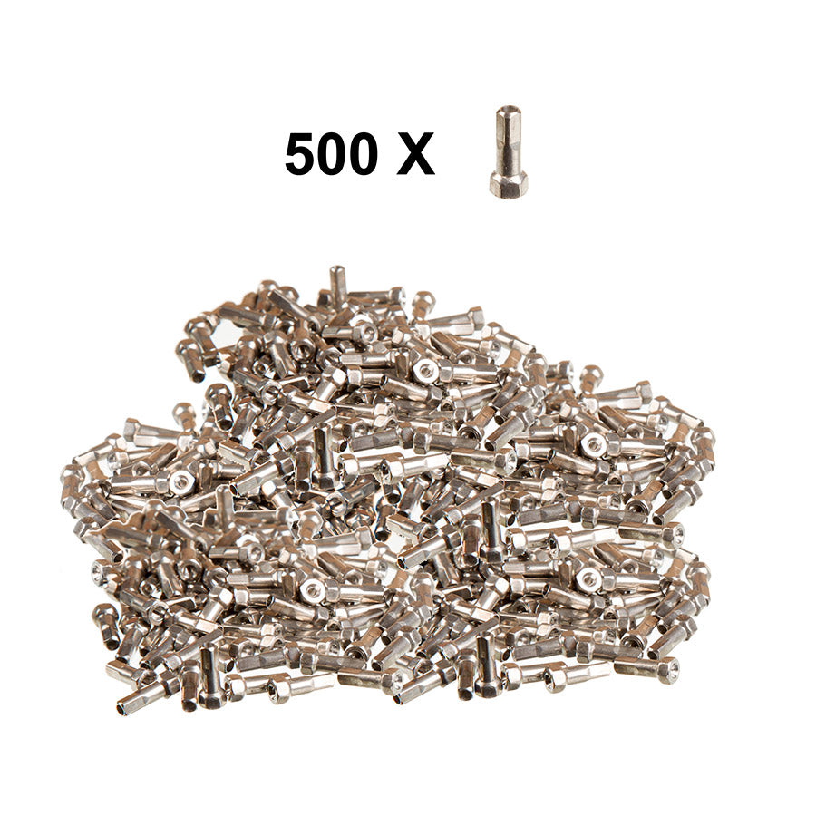 Sapim, Hex Head, Nipples, Black, 2mm, (14G), 14mm, Bag of 100
