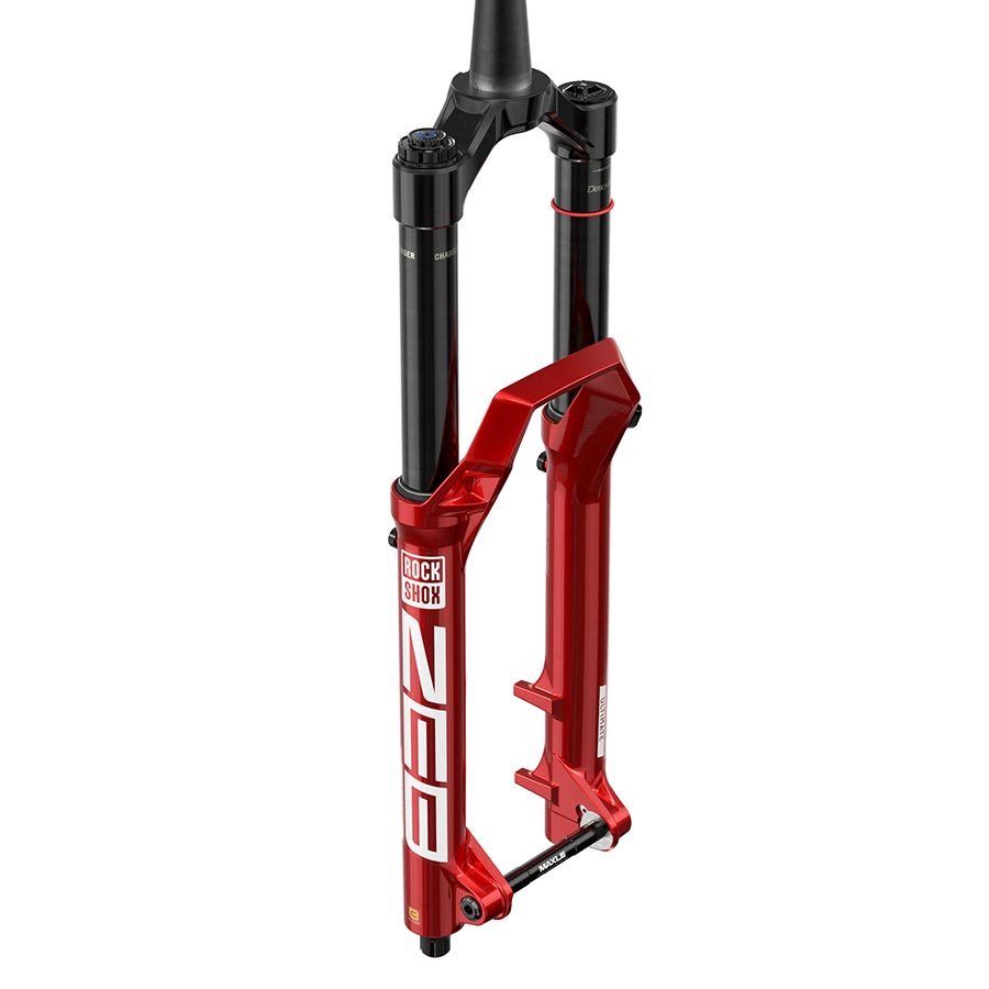 RockShox, ZEB Ultimate A3, Suspension Fork, 29'', DebonAir+ W/ButterCups, 190mm, 1-1/8''-1.5'', 15x110mm TA, Rake: 44mm, Red