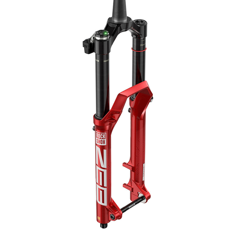 RockShox, ZEB Ult Flight Attendant A3, Suspension Fork, 29'', DebonAir+ W/ButterCups, 170mm, 1-1/8''-1.5'', 15x110mm TA, Rake: 44mm, Black, Remote: Sold Separately