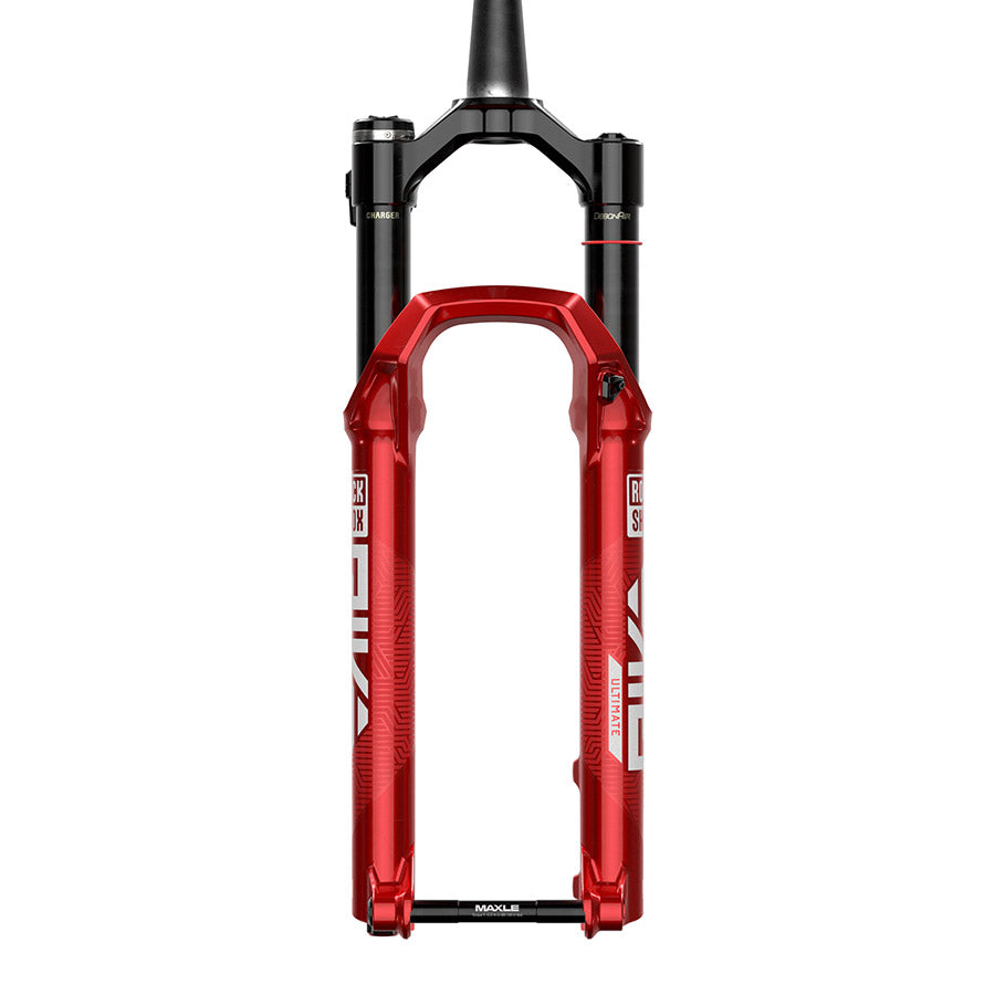 RockShox, Pike Ult Flight Attendant A3, Suspension Fork, 29'', DebonAir+ W/ButterCups, 140mm, 1-1/8''-1.5'', 15x110mm TA, Rake: 44mm, Black, Remote: Sold Separately
