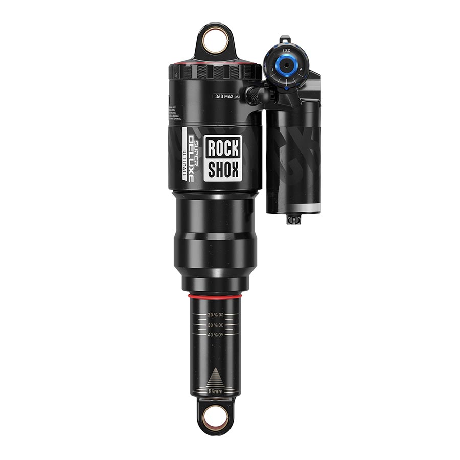 RockShox, Super Deluxe Ultimate C2, Rear shock, 230x57.5, Shaft Eyelet: Standard, Body Eyelet: Standard, 0 Neg/2 Pos Token, Reb55/Comp30, Lockout 4