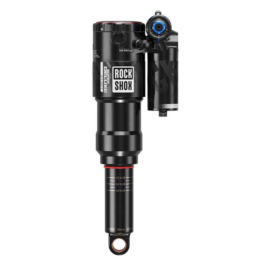 RockShox, Super Deluxe Ultimate C2, Rear shock, 230x57.5, Shaft Eyelet: Standard, Body Eyelet: Standard, 0 Neg/2 Pos Token, Reb55/Comp30, Lockout 4