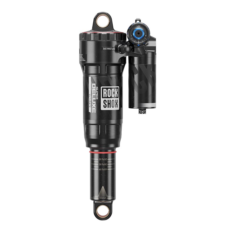 RockShox, Super Deluxe Ultimate C2, Rear shock, 230x57.5, Shaft Eyelet: Standard, Body Eyelet: Standard, 0 Neg/2 Pos Token, Reb55/Comp30, Lockout 4