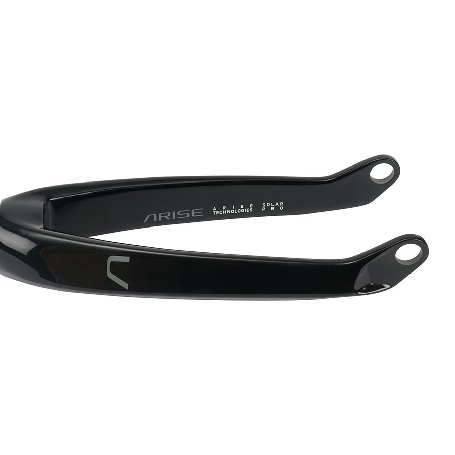 ARISE, Solar Pro, Rigid Fork, 20'', 1-1/8''-1.5'', 10x100mm, Rake: 32mm, Black