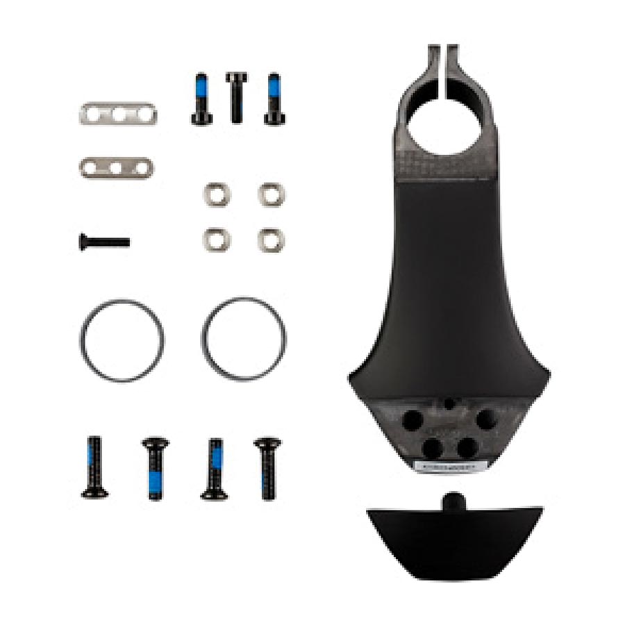 Look, Combo Aero, Stem, Length: 80mm, Steerer: 1-1/8'', ±7°, Black