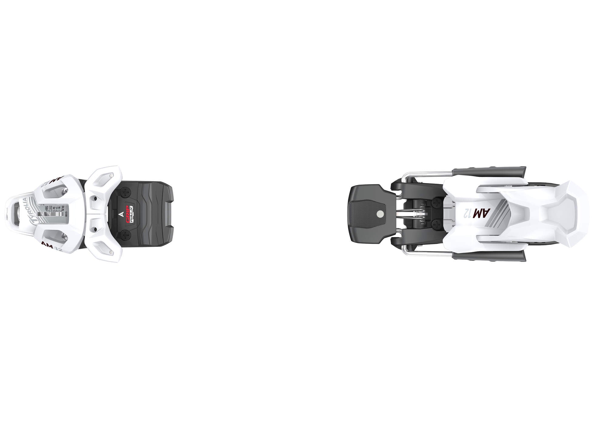 Tyrolia AM 12 GW Ski Bindings - 85 mm Matte White