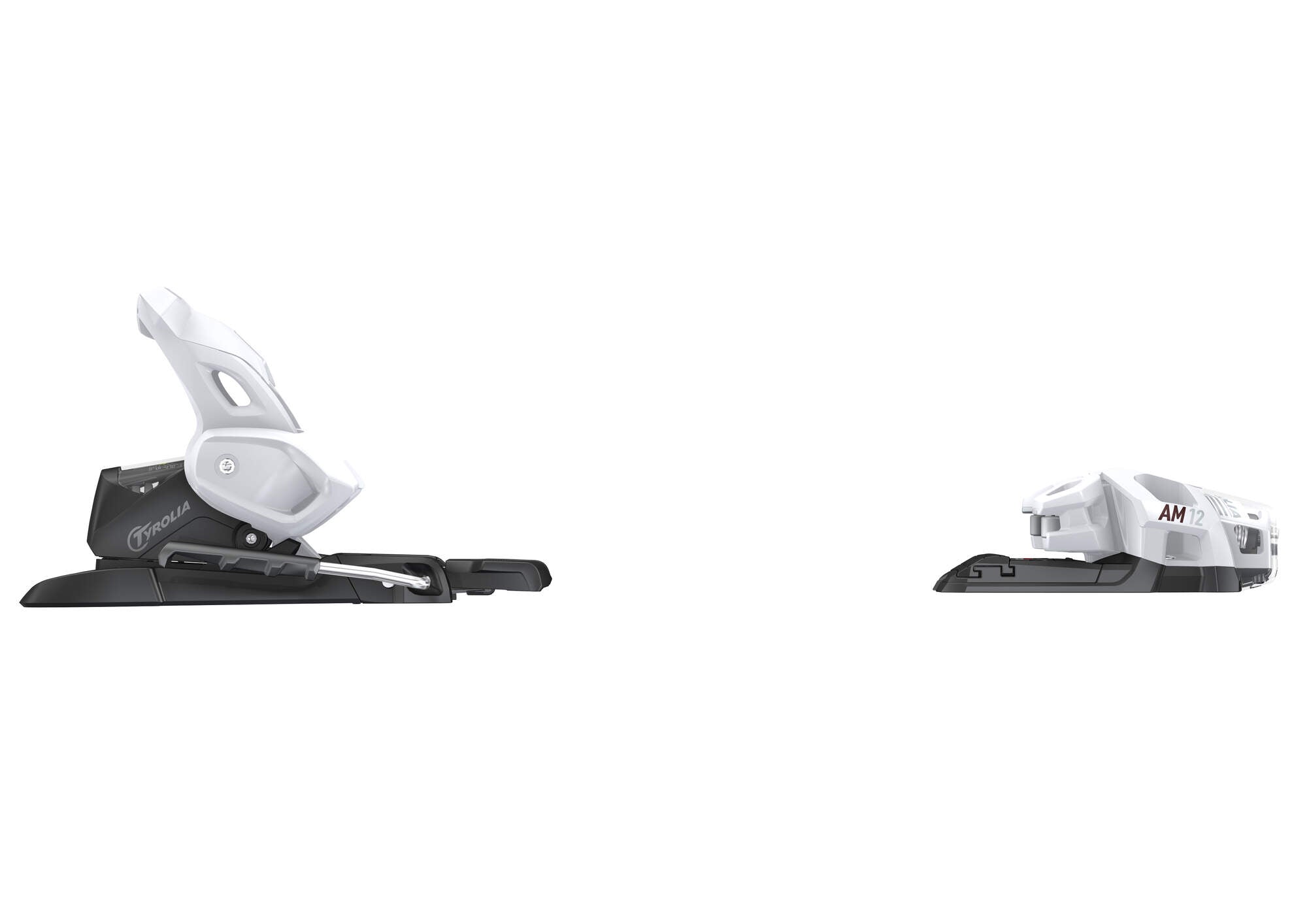 Tyrolia AM 12 GW Ski Bindings - 85 mm Matte White
