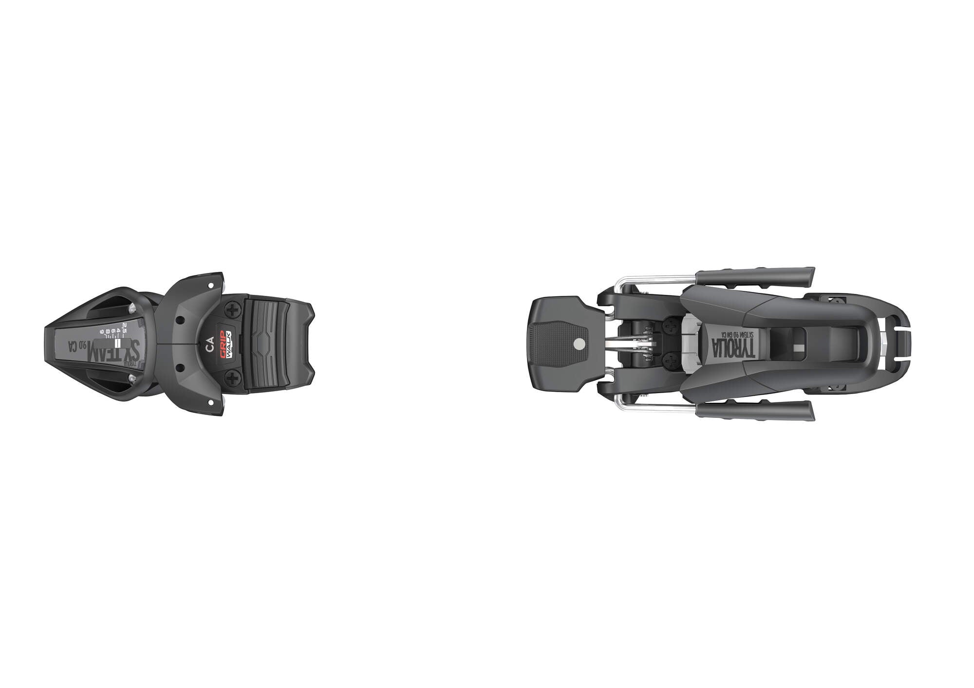 Tyrolia SX Team 9.0 GW CA Junior Ski Bindings - 95 mm Solid Black