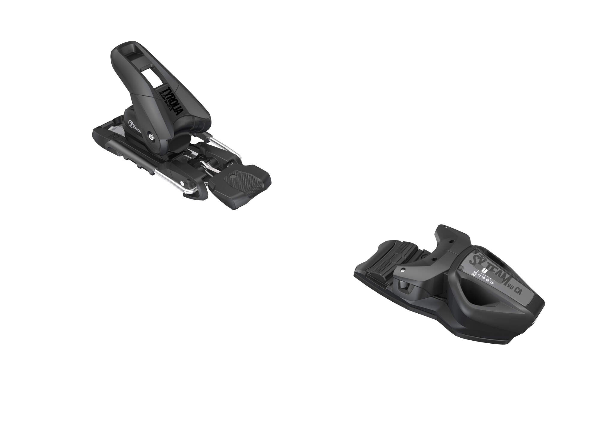 Tyrolia SX Team 9.0 GW CA Junior Ski Bindings - 95 mm Solid Black