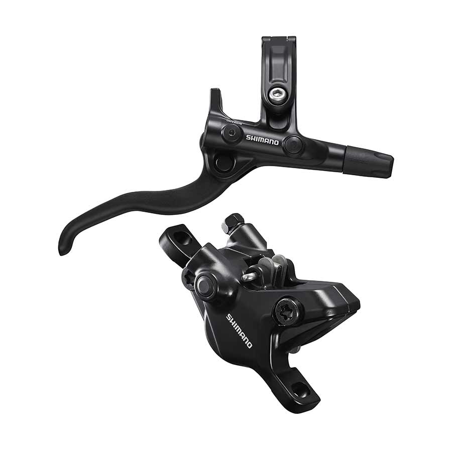 Deore BL-M4100 / BR-MT410, MTB Hydraulic Disc Brake, Rear, Post mount, Disc: Not included, Black