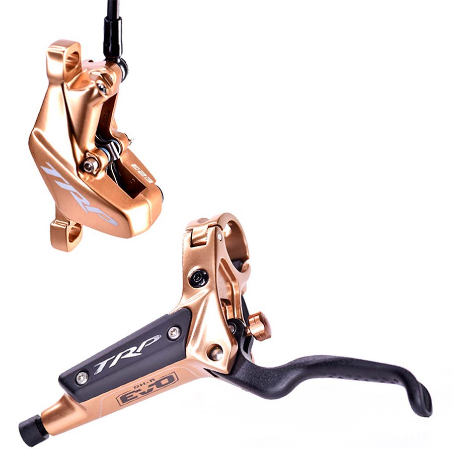 TRP, DH-R EVO HD-M846, MTB Hydraulic Disc Brake, Right, Post mount, Disc: Not included, 320g, Silver