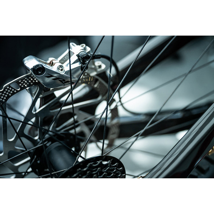 TRP, EVO PRO LTD 40 / 20, MTB Hydraulic Disc Brake, Left and Right, Post mount, Disc: Not included, Silver, Pair