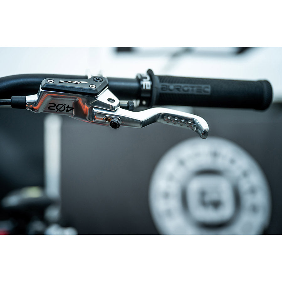 TRP, EVO PRO LTD 40 / 20, MTB Hydraulic Disc Brake, Left and Right, Post mount, Disc: Not included, Silver, Pair