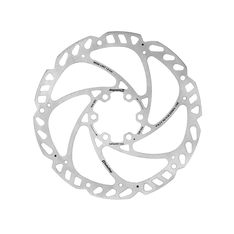 SwissStop, Catalyst One 6 Bolt, Rotor, 140mm, ISO 6B
