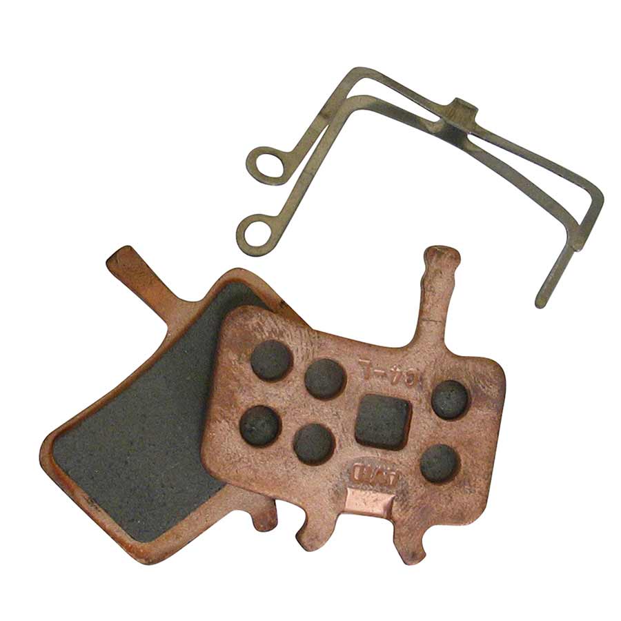 Avid, Code 2007-2010, Disc brake pads, Organic (Quiet), Steel back plate, pair