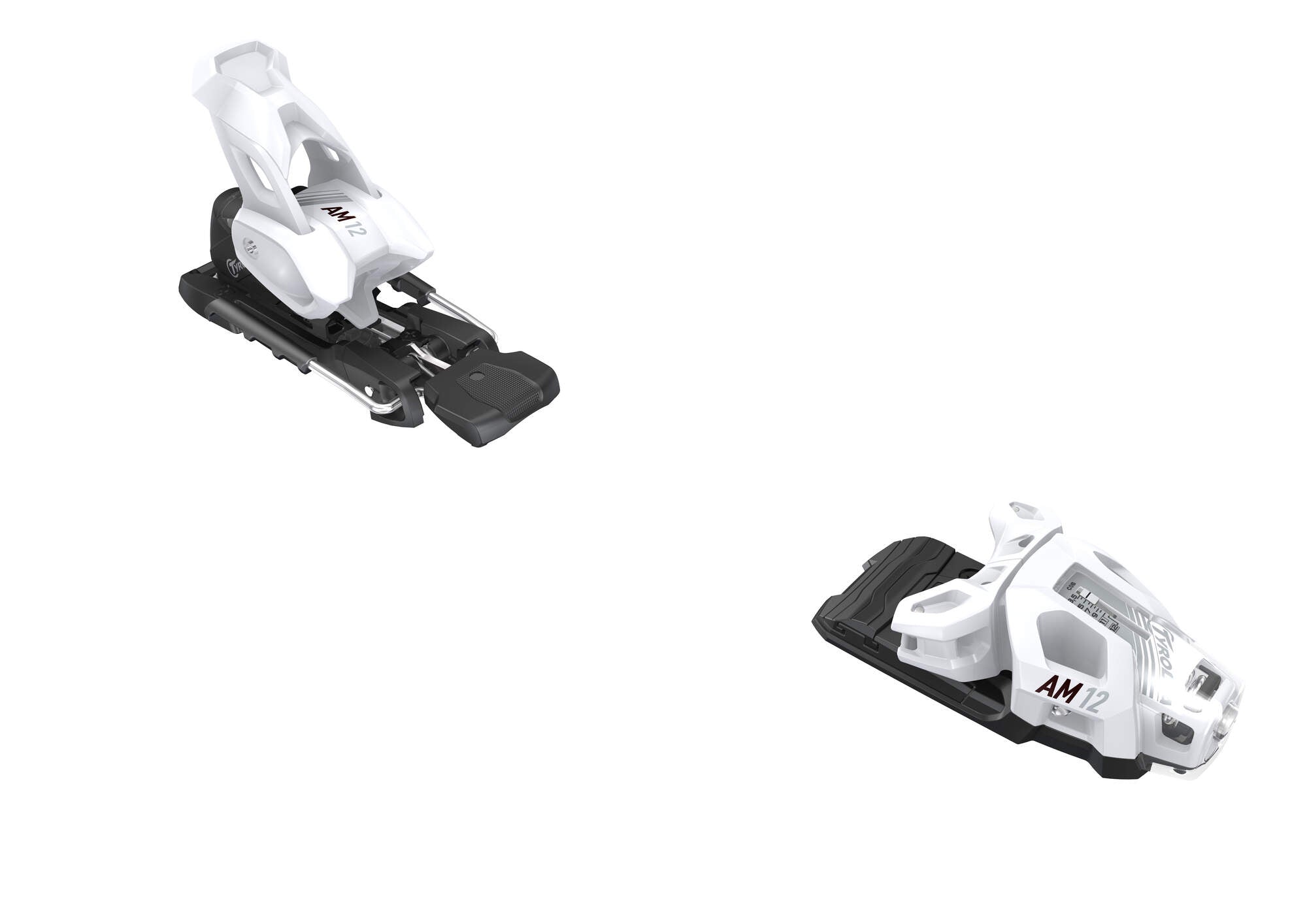 Tyrolia AM 12 GW Ski Bindings - 95 mm Matte White