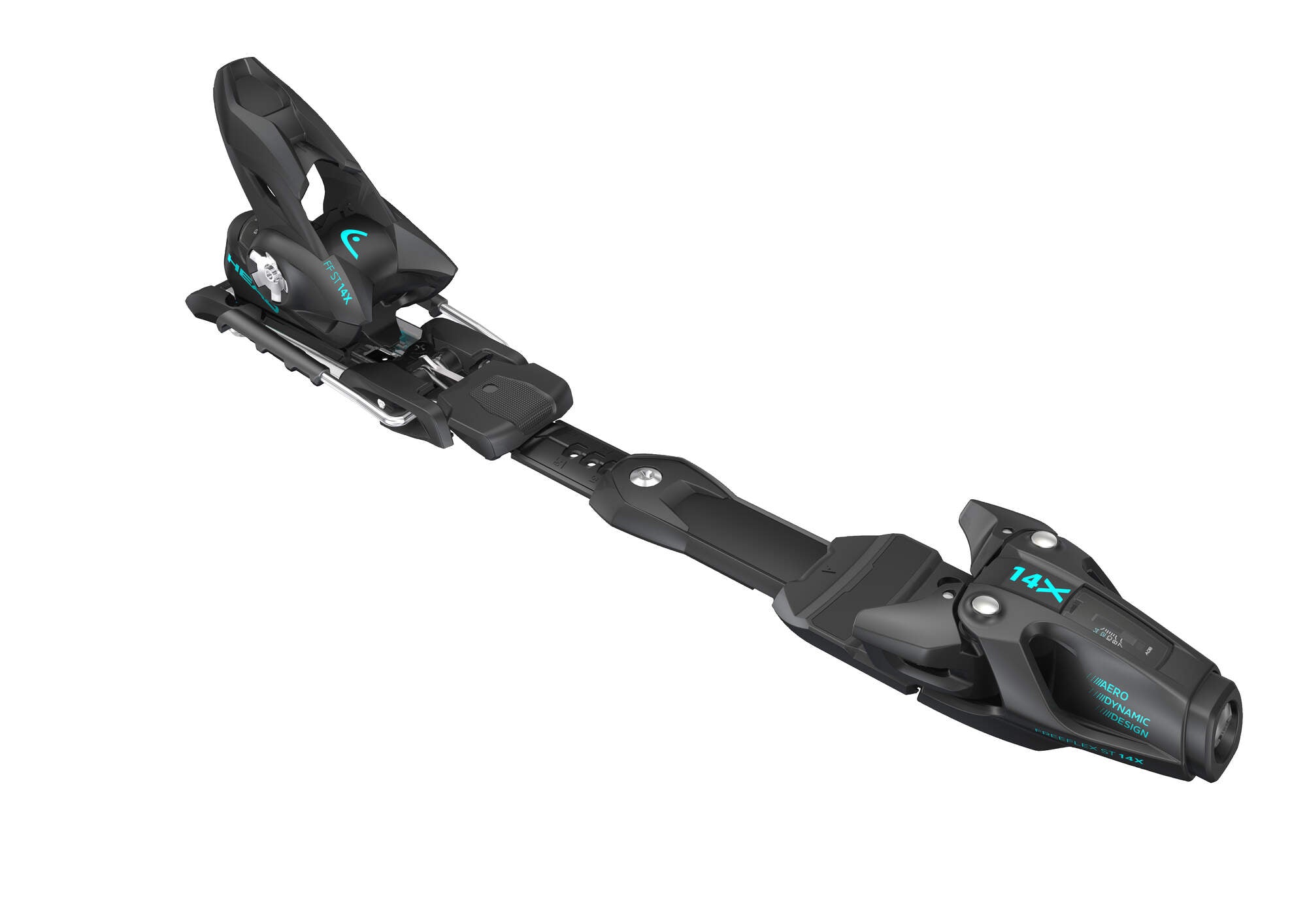 HEAD Freeflex ST 14 X Ski Bindings - 85 mm Matte Black/Speed Blue