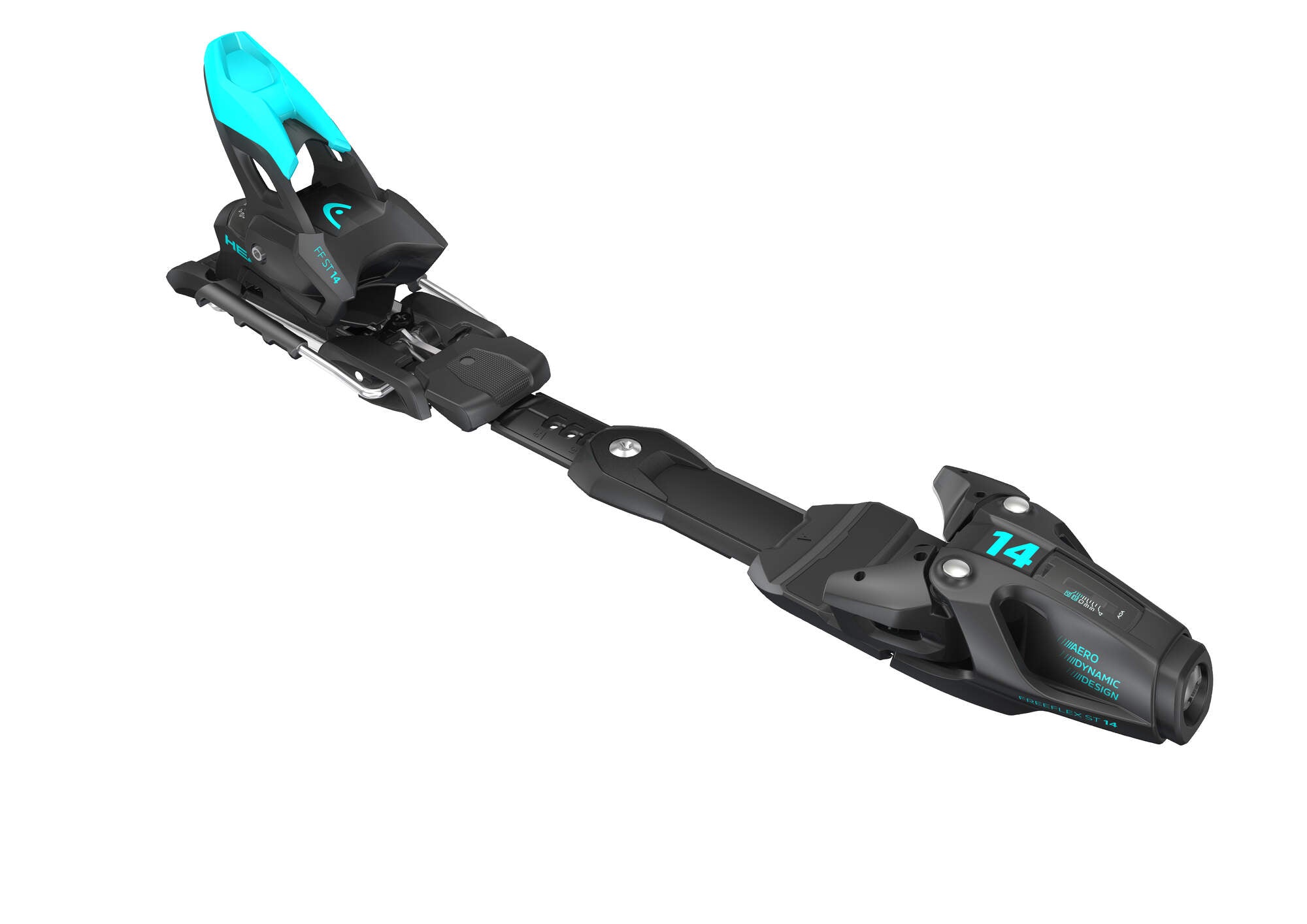 HEAD Freeflex ST Ski Bindings - 85 mm Matte Black/Speed Blue