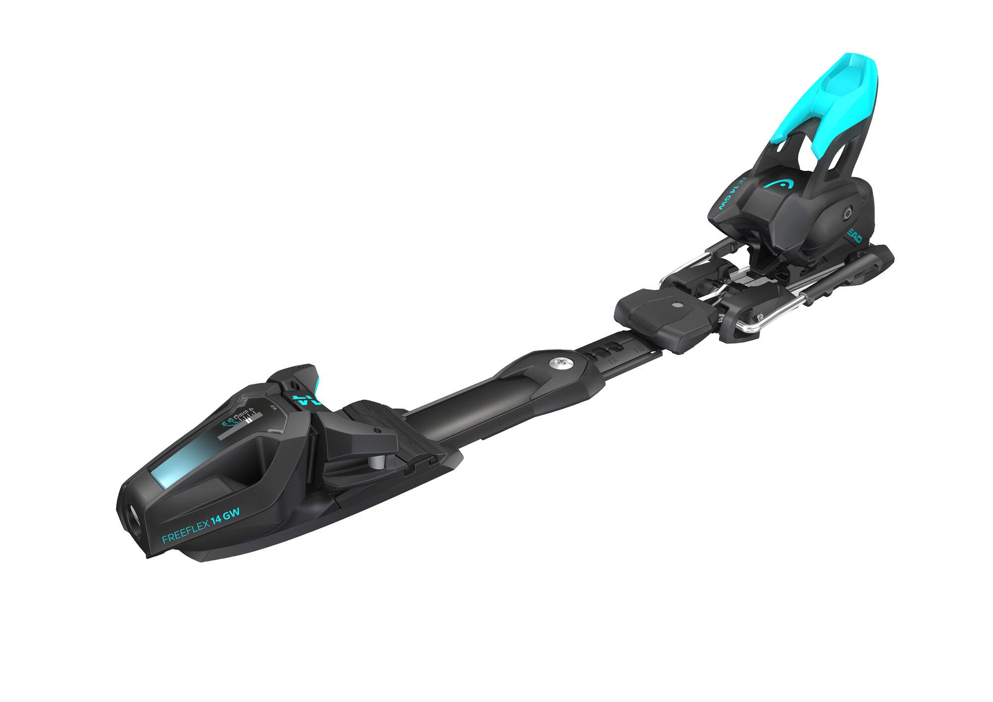 HEAD Freeflex 14 GW Ski Bindings - 85 mm Matte Black/Speed Blue