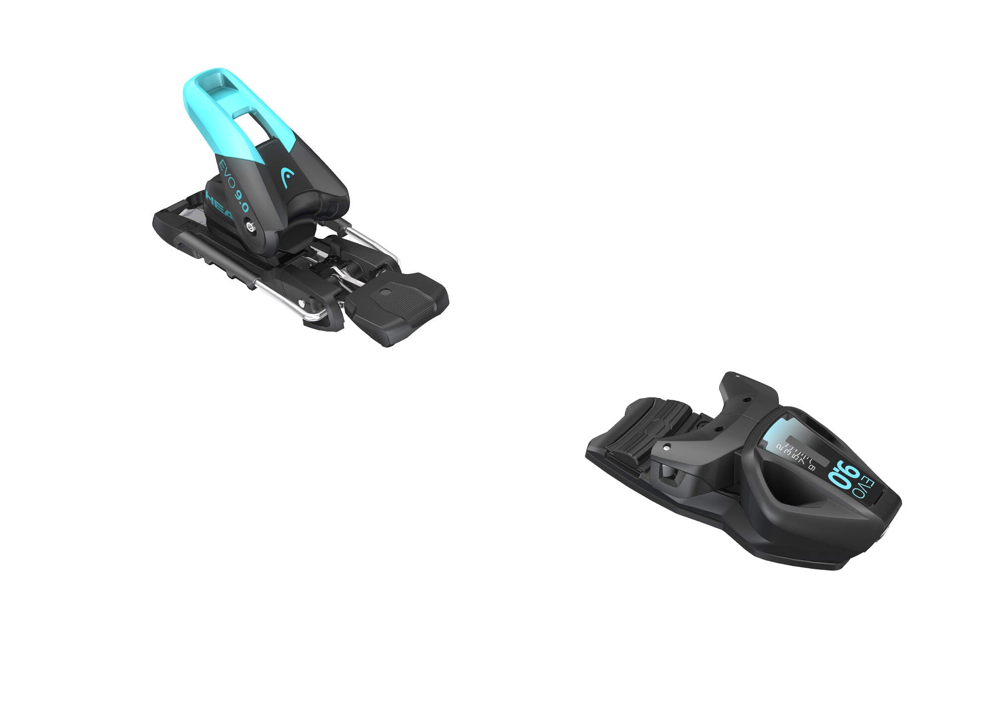HEAD Evo 9 GW CA Ski Bindings - 85 mm Solid Black/Speed Blue