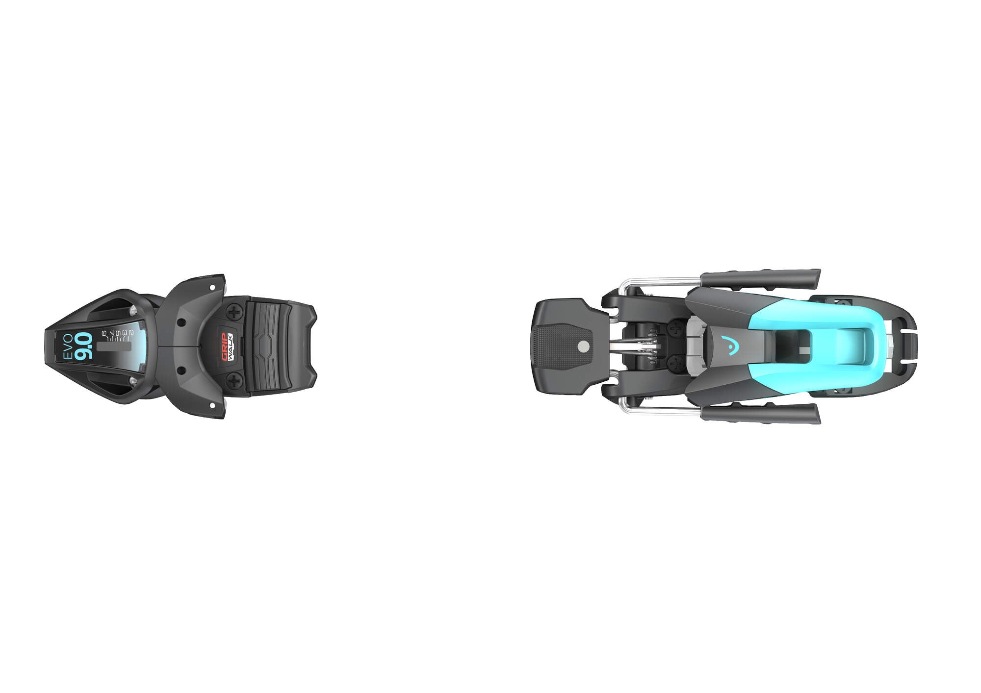 HEAD Evo 9 GW CA Ski Bindings - 85 mm Solid Black/Speed Blue