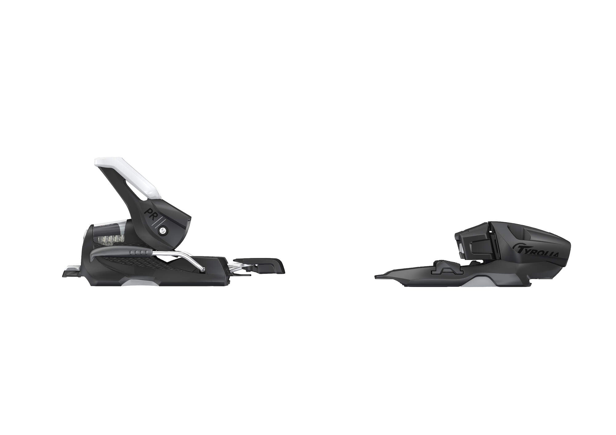 Tyrolia PR 11 GW Ski Bindings - 90 mm Solid Black/White