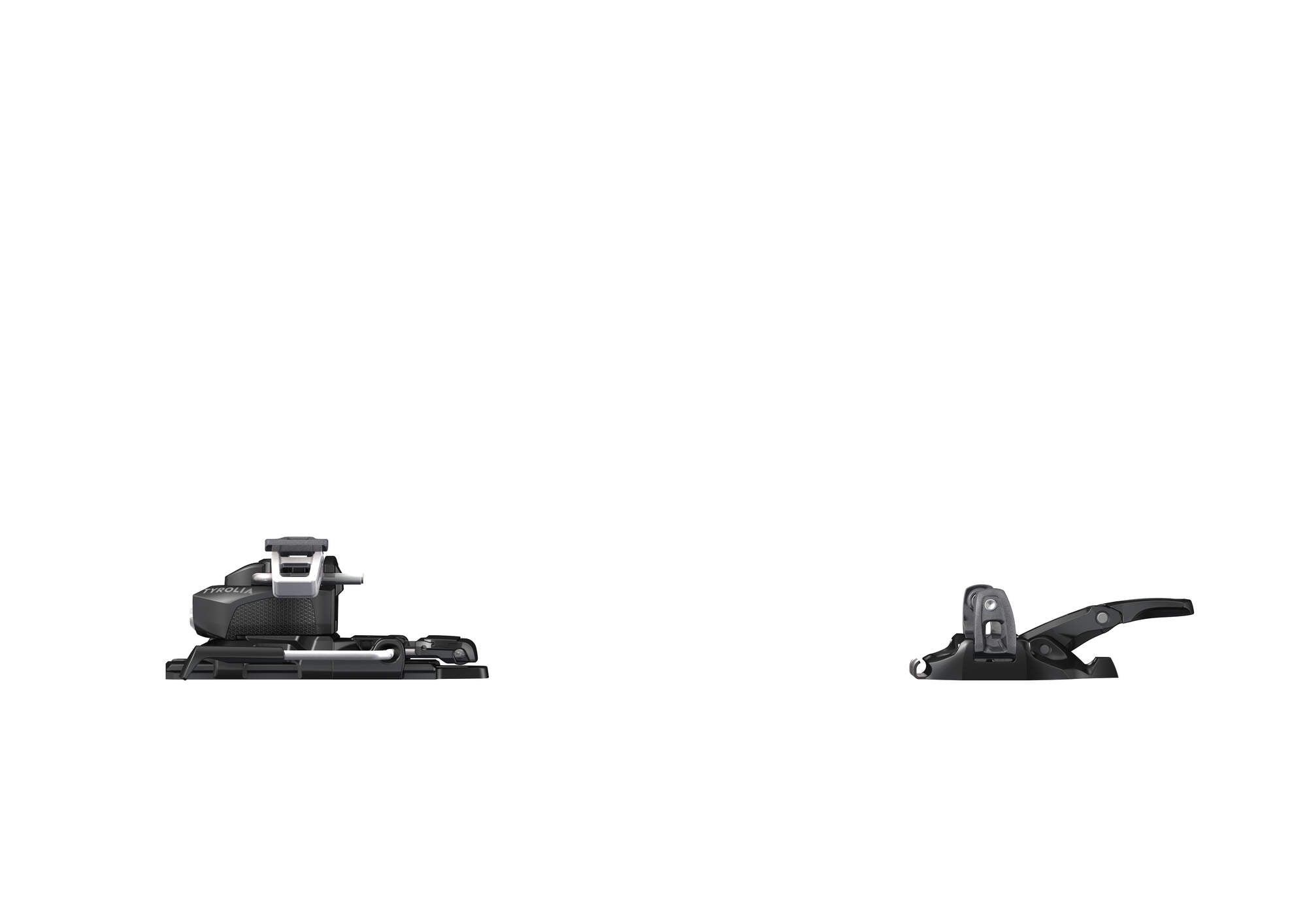 Tyrolia Almonte 10 PT Ski Bindings - 105 mm Black/Metallic Grey
