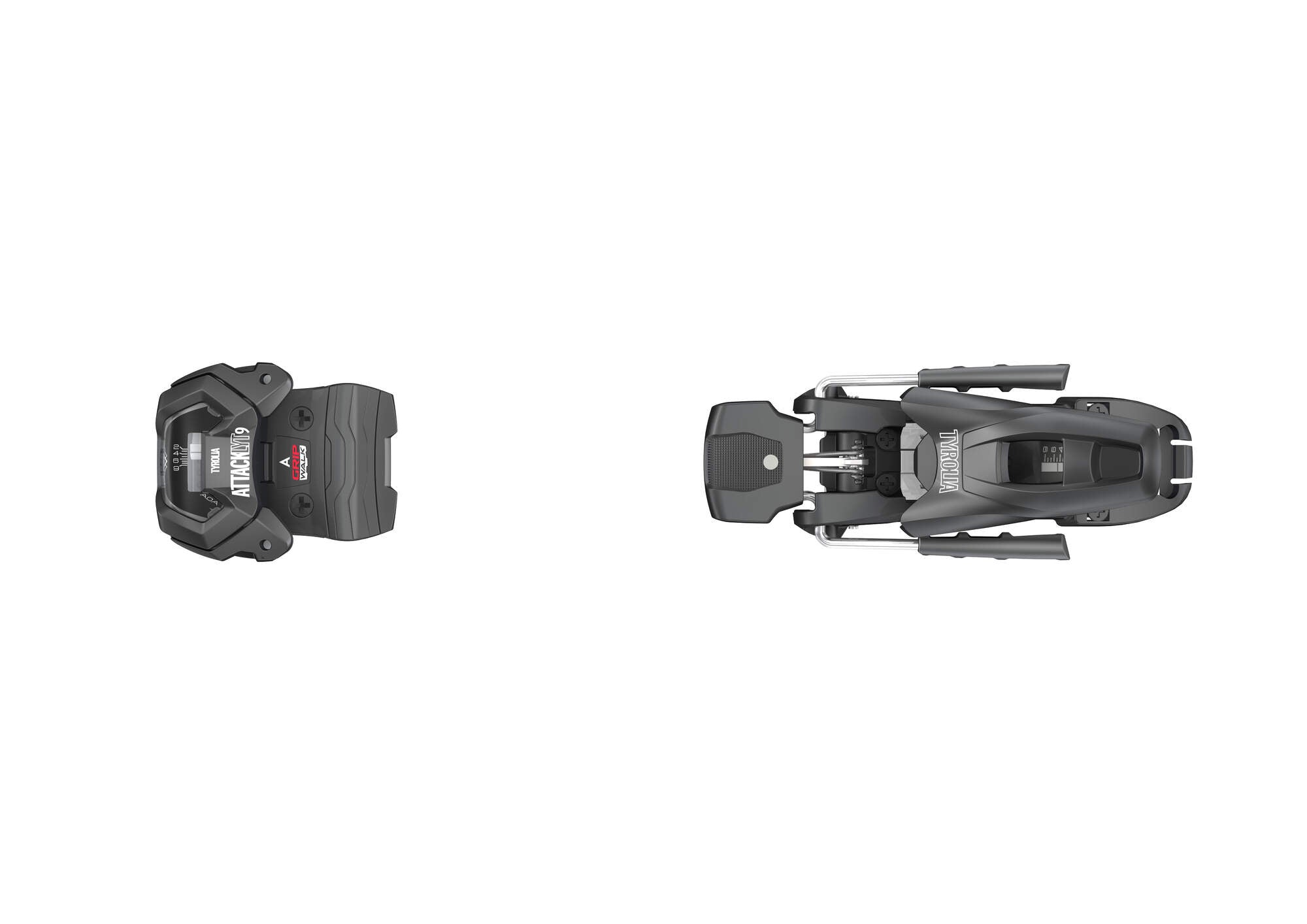 Tyrolia Attack LYT 9 GW Ski Bindings - 95 mm Solid Black
