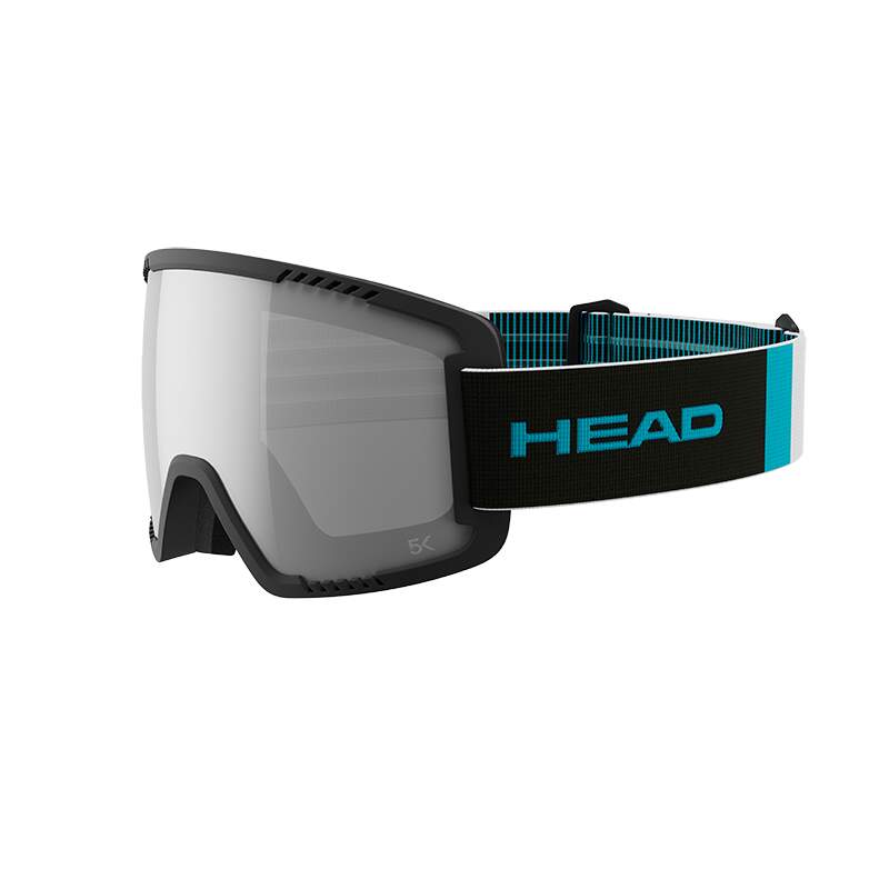 HEAD Contex Pro 5K Race Goggles - Chrome RD + Spare Lens