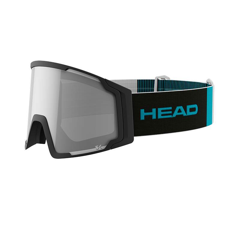 HEAD Neves Pro 5K Race Goggles - Chrome RD + Spare Lens