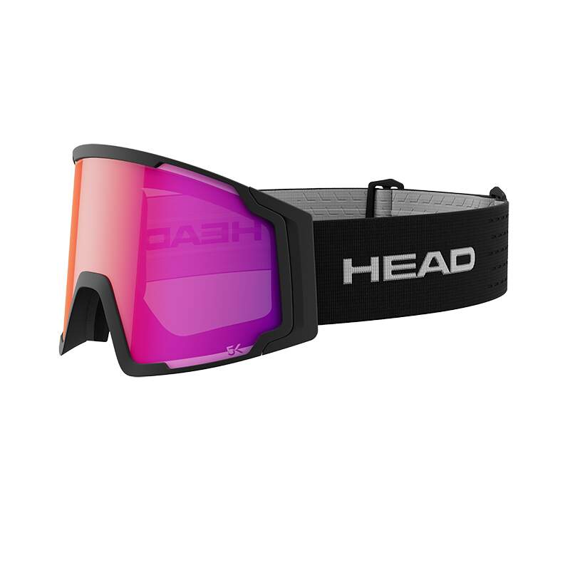 HEAD Neves Pro 5K Goggles - Red/Black
