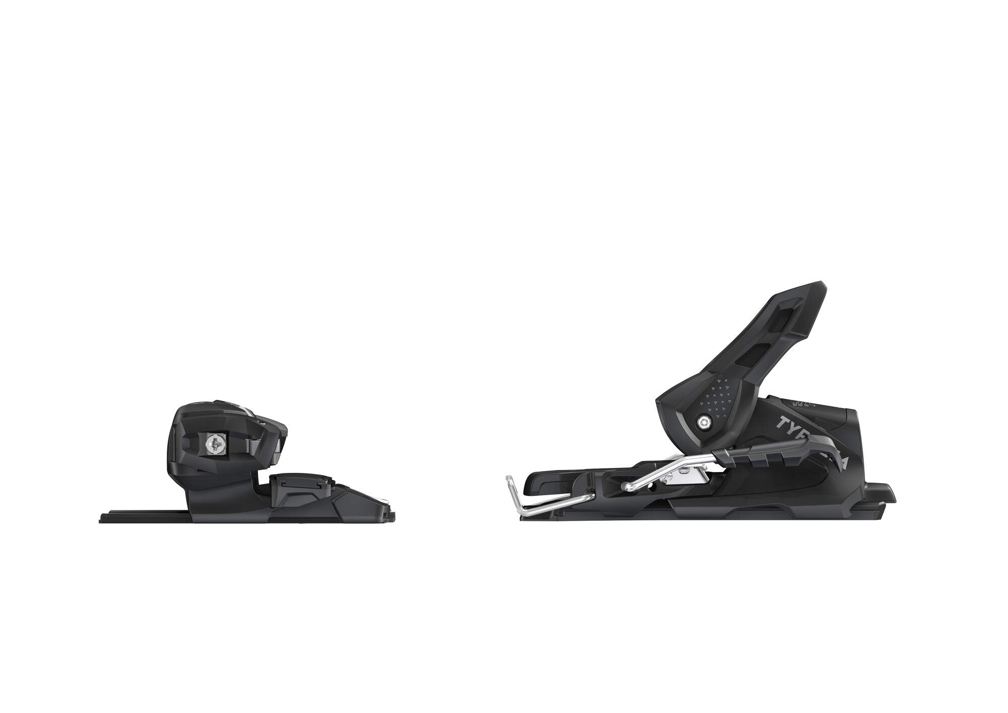 Tyrolia Attack Hybrid 11 MN/PT Ski Bindings - 110 mm Solid Black/Silver