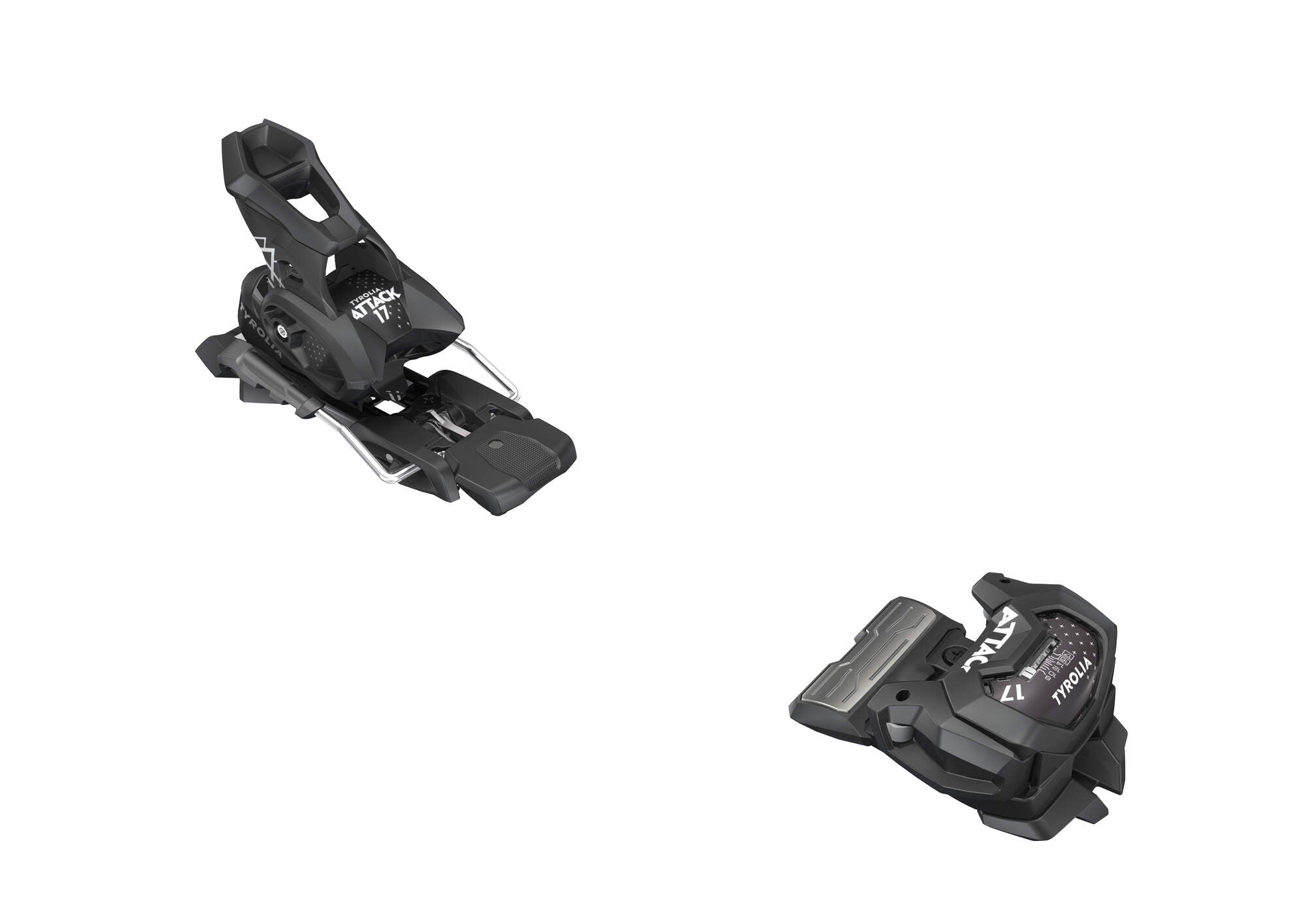 Tyrolia Attack 17 GW Ski Bindings - No Brake Solid Black