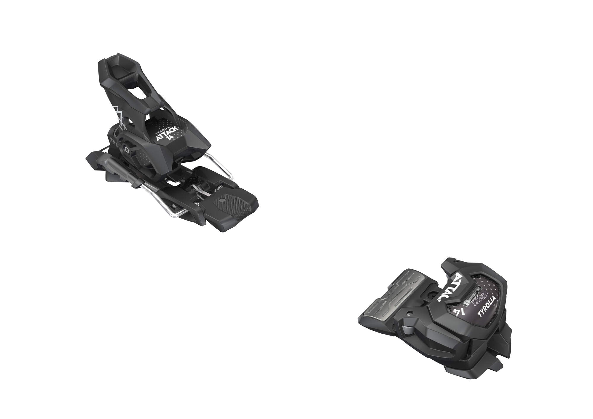 Tyrolia Attack 14 GW Ski Bindings - 130 mm Solid Black