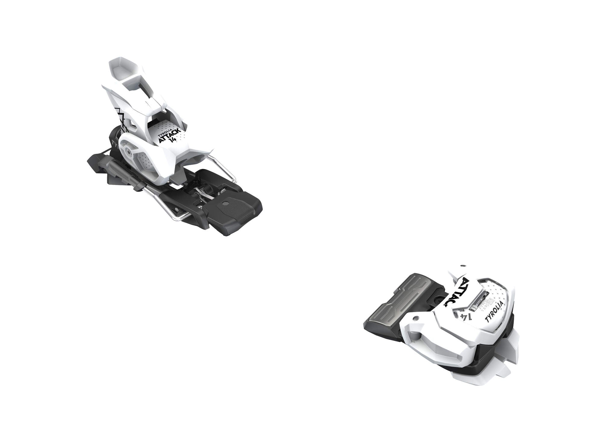 Tyrolia Attack 14 GW Ski Bindings - 130 mm Matte White