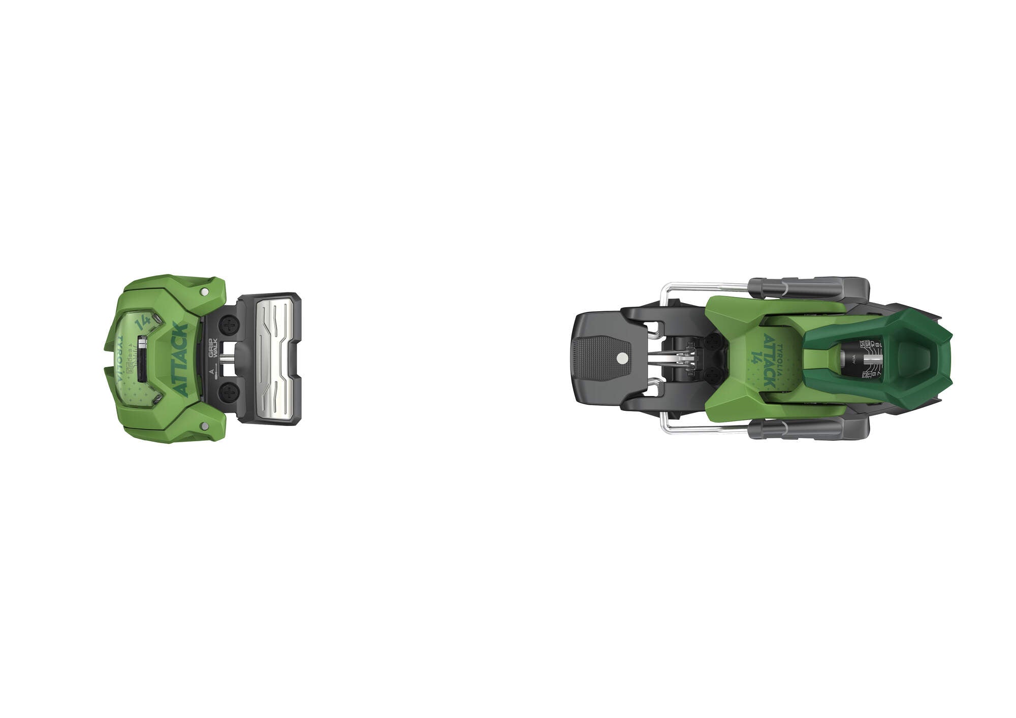 Tyrolia Attack 14 GW Ski Bindings - 95 mm Green