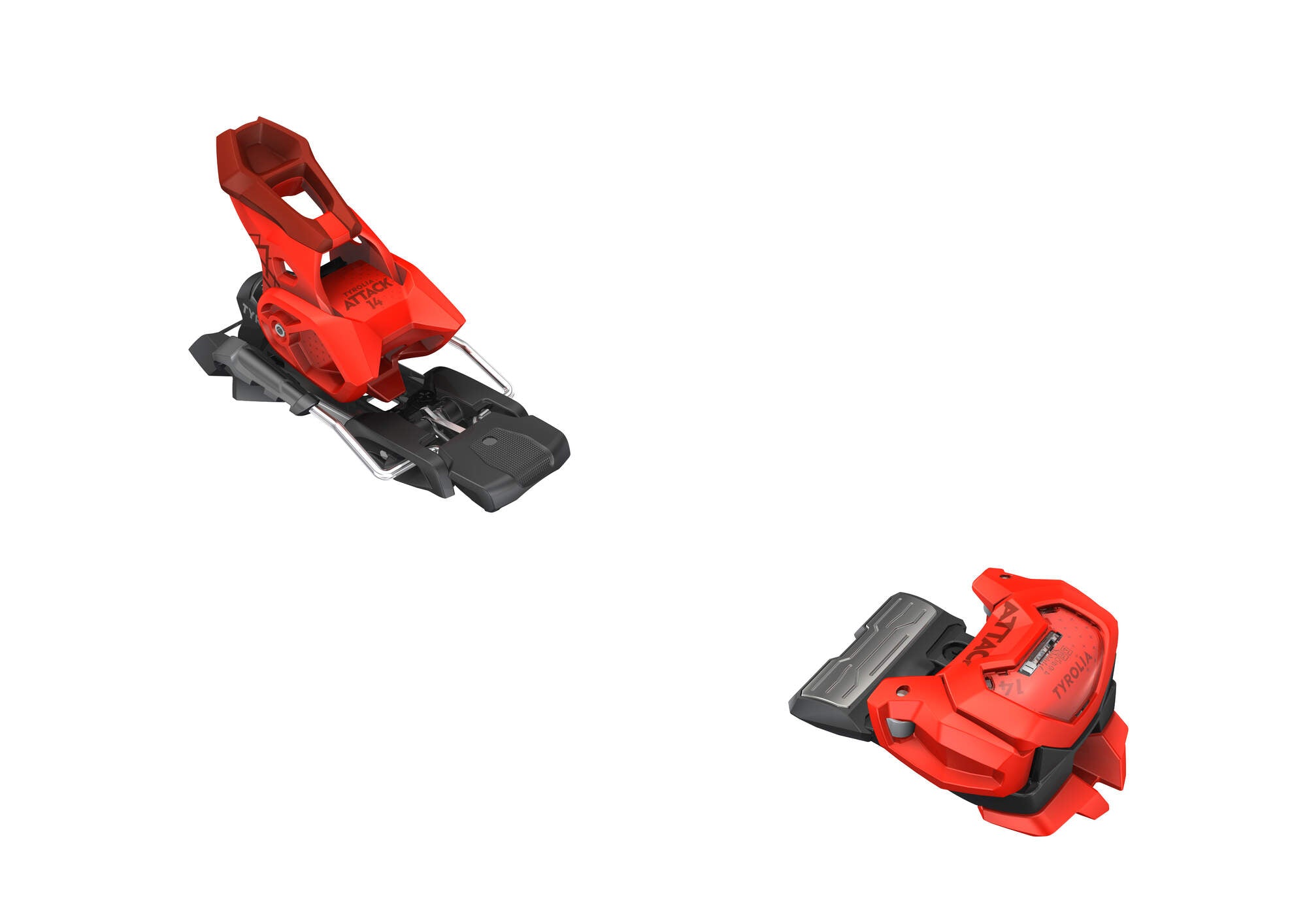 Tyrolia Attack 14 GW Ski Bindings - 110 mm Red