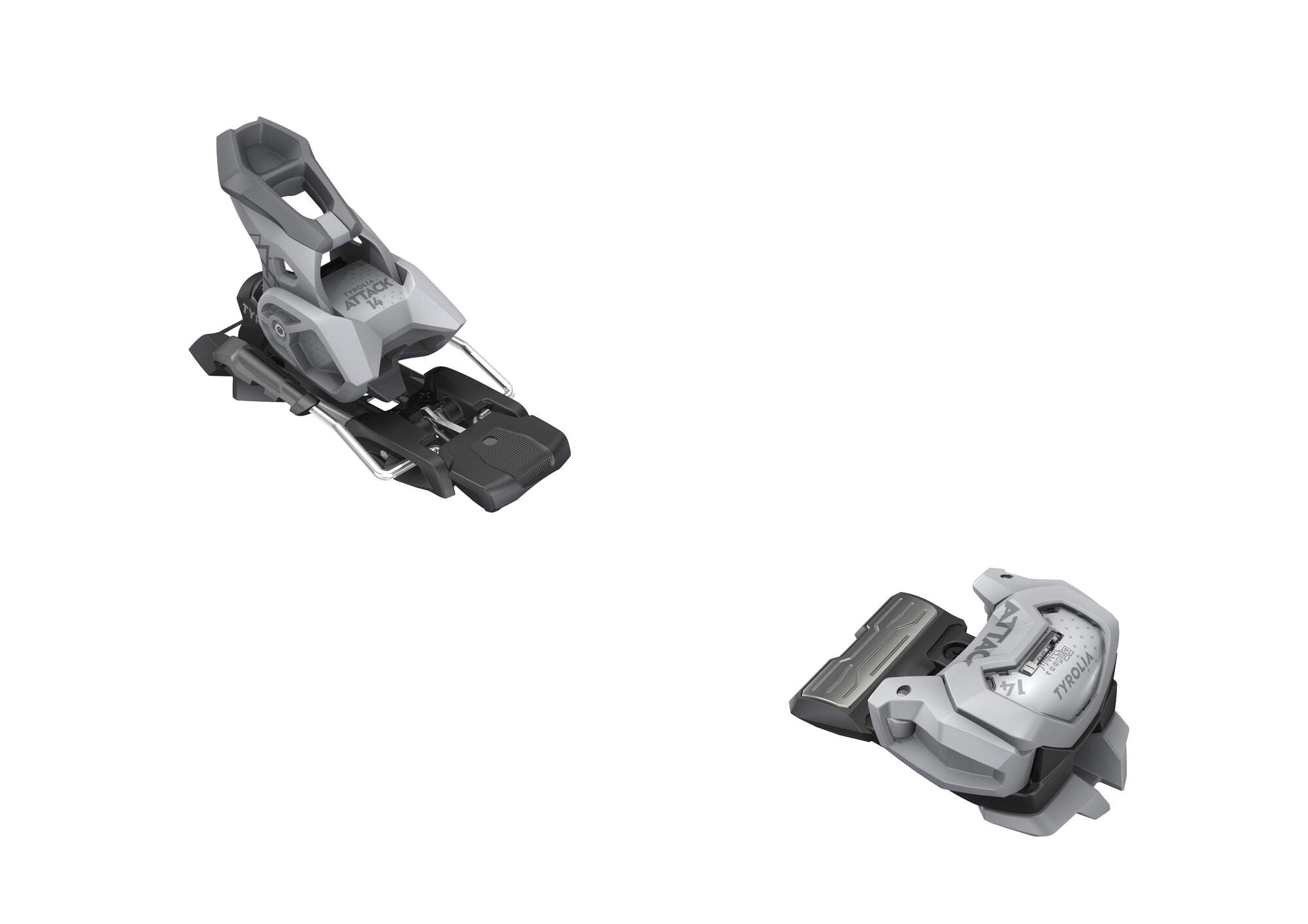 Tyrolia Attack 14 GW Ski Bindings - 85 mm Grey