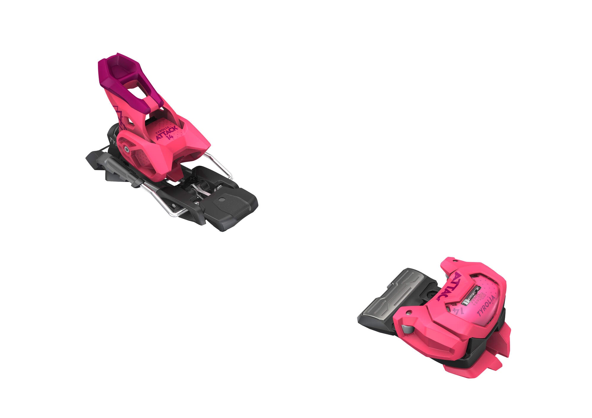 Tyrolia Attack 14 GW Ski Bindings - 95 mm Pink