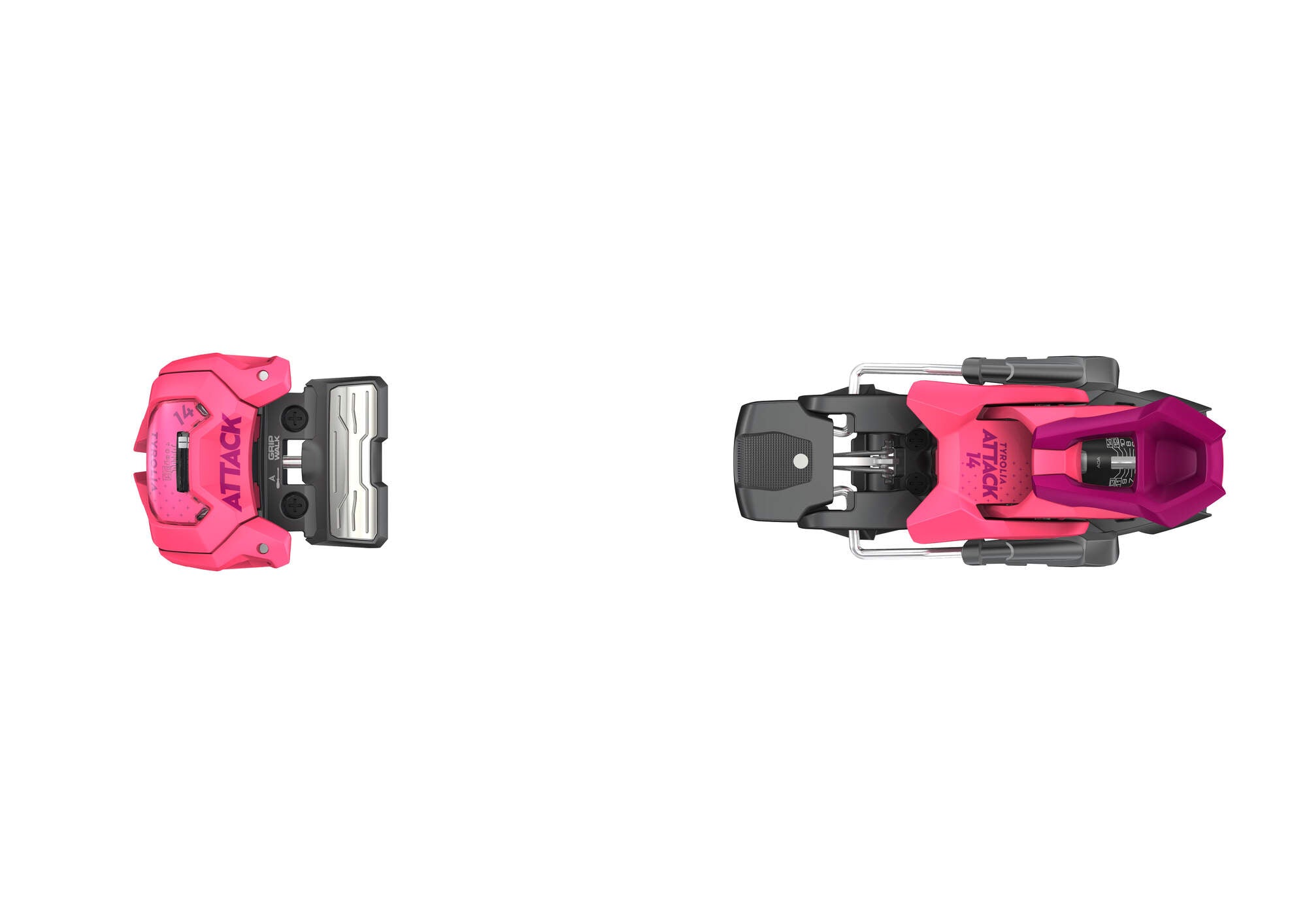 Tyrolia Attack 14 GW Ski Bindings - 120 mm Pink
