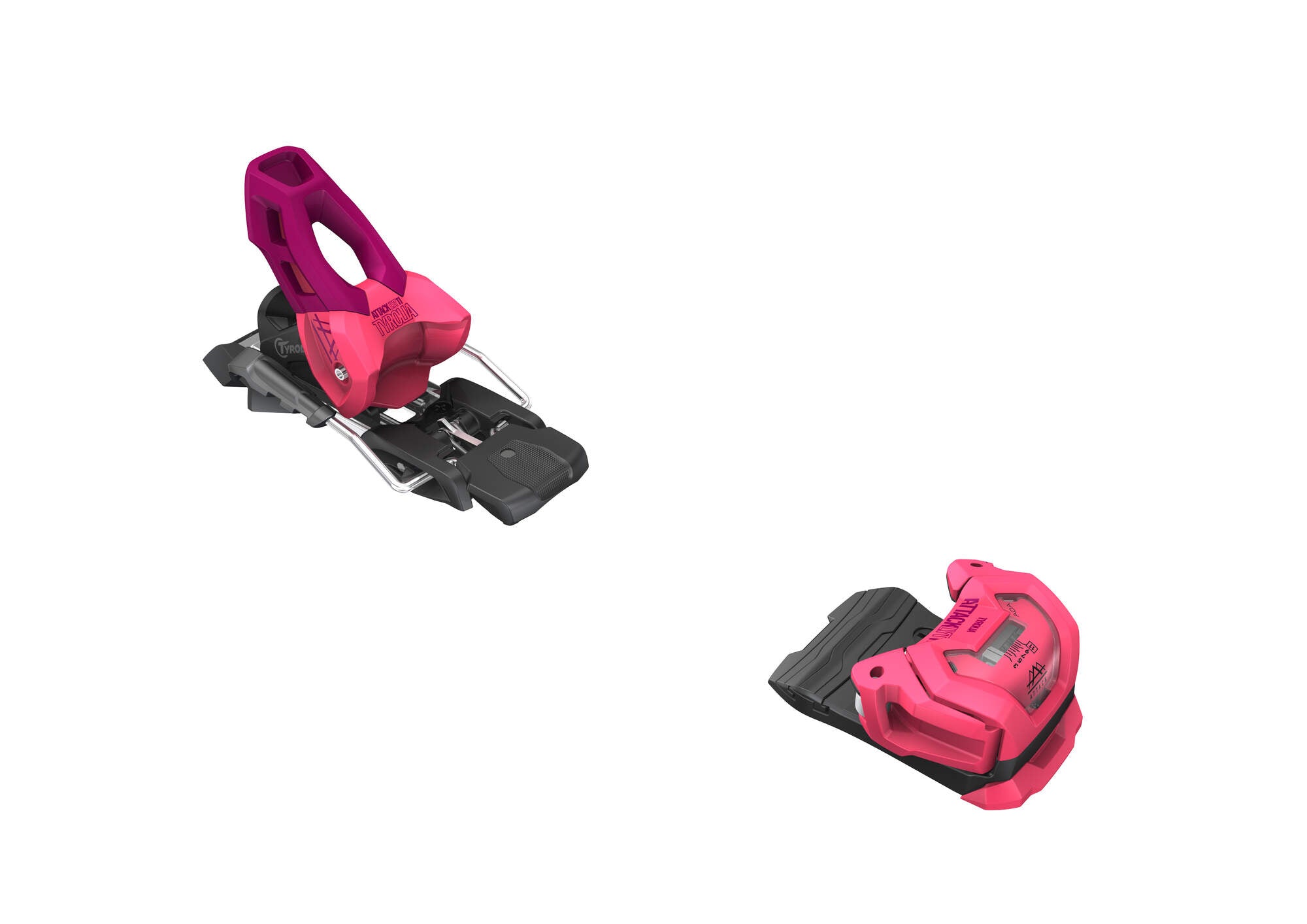 Tyrolia Attack LYT 11 GW Ski Bindings - 95 mm Pink