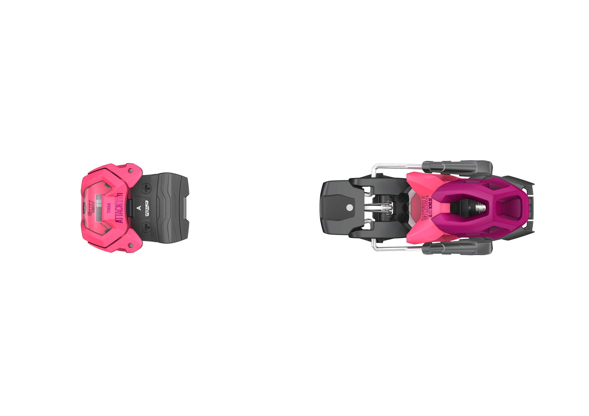 Tyrolia Attack LYT 11 GW Ski Bindings - 95 mm Pink