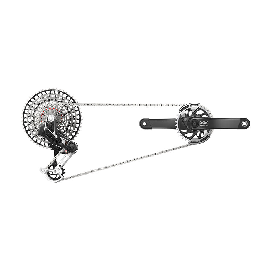 SRAM, XX T-Type Eagle Powermeter D2, Build Kit, 175mm
